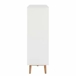Mørteens Sideboard Lindholm IV - Weiß - Höhe: 128 cm 17 Mørteens Sideboard Lindholm IV - Weiß - Höhe: 128 cm -Büromöbel Verkäufe highboard lindholm i weiss matt eiche massiv 333067