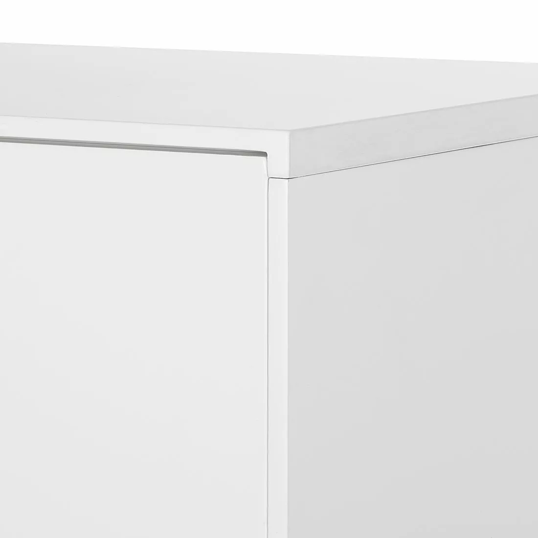 Mørteens Sideboard Lindholm IV - Weiß - Höhe: 128 cm 9 Mørteens Sideboard Lindholm IV - Weiß - Höhe: 128 cm – Bild 7