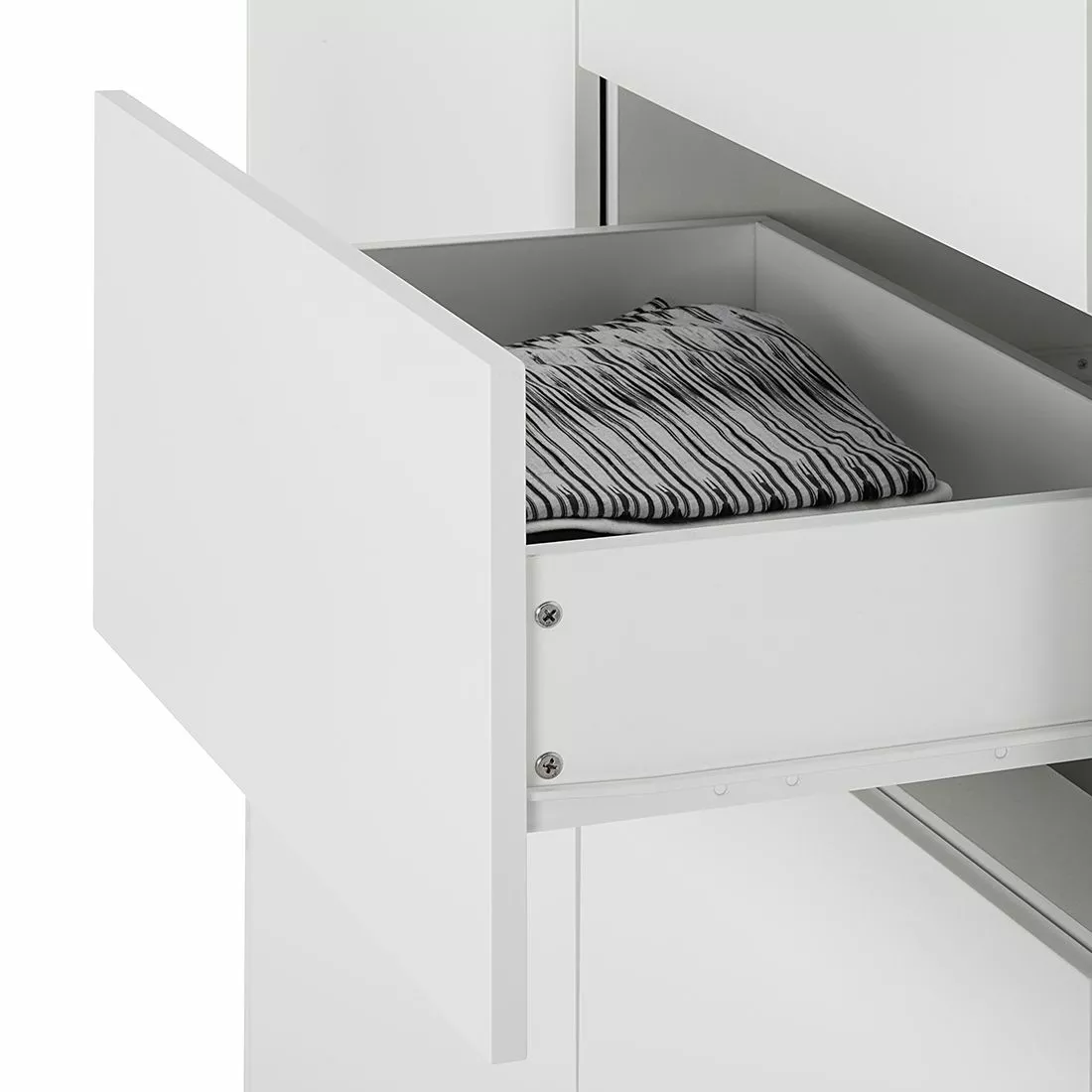 Mørteens Sideboard Lindholm IV - Weiß - Höhe: 128 cm 10 Mørteens Sideboard Lindholm IV - Weiß - Höhe: 128 cm – Bild 8