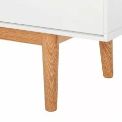Mørteens Sideboard Lindholm IV - Weiß - Höhe: 128 cm 14 Mørteens Sideboard Lindholm IV - Weiß - Höhe: 128 cm -Büromöbel Verkäufe highboard lindholm i weiss matt eiche massiv 333071