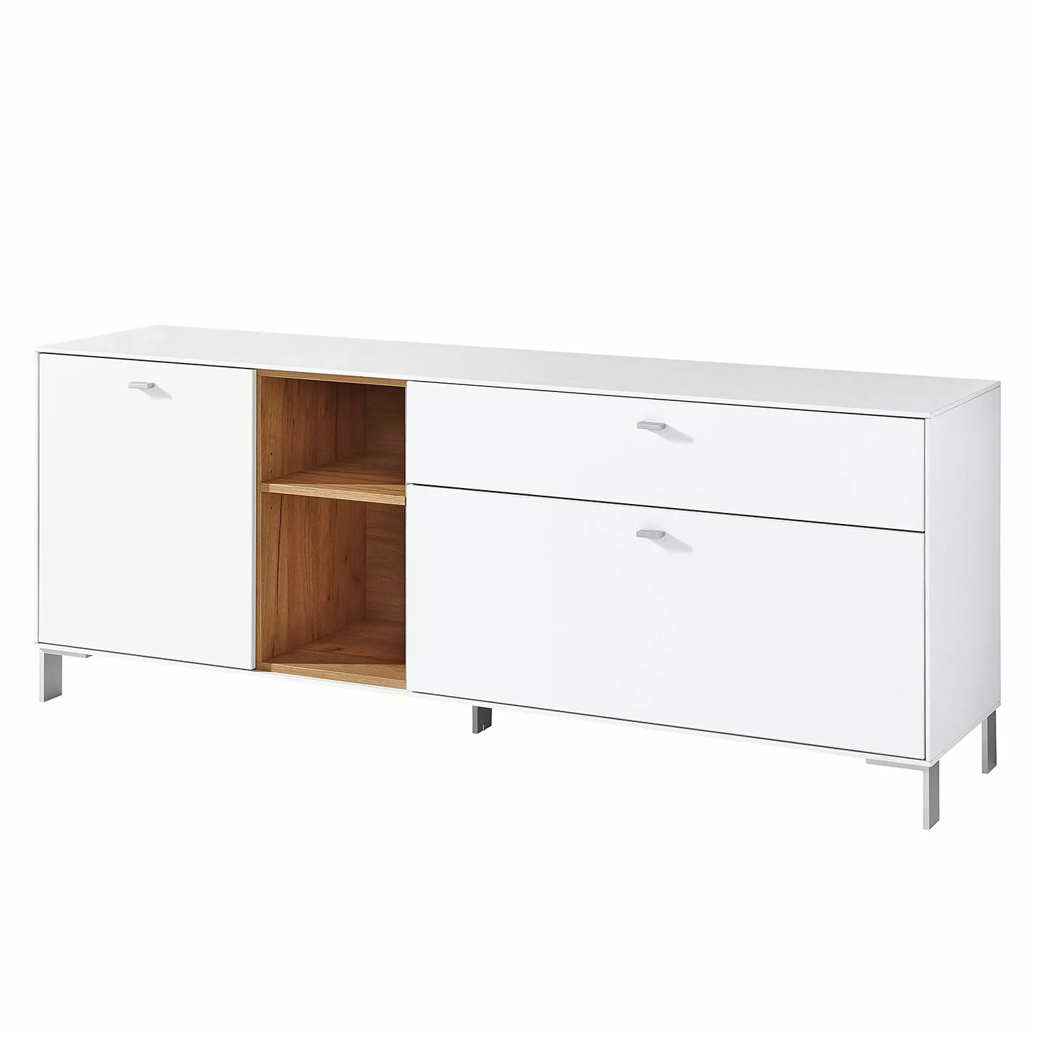 Germania Sideboard Design2 I - Weiß / Navarra Eiche Dekor 3 Germania Sideboard Design2 I - Weiß / Navarra Eiche Dekor