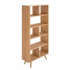 Studio Copenhagen Regal Loca II - Wildeiche massiv - Wildeiche Hell -Büromöbel Verkäufe raumteiler loca wildeiche teilmassiv weiss wildeiche hell 5205060