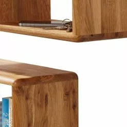 Ars Natura Wandregal Anamur (3er-Set) - Eiche 25 Ars Natura Wandregal Anamur (3er-Set) - Eiche -Büromöbel Verkäufe regal anamur wildeiche massiv 4213840