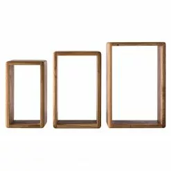 Ars Natura Wandregal Anamur (3er-Set) - Eiche 17 Ars Natura Wandregal Anamur (3er-Set) - Eiche -Büromöbel Verkäufe regal anamur wildeiche massiv 4850544