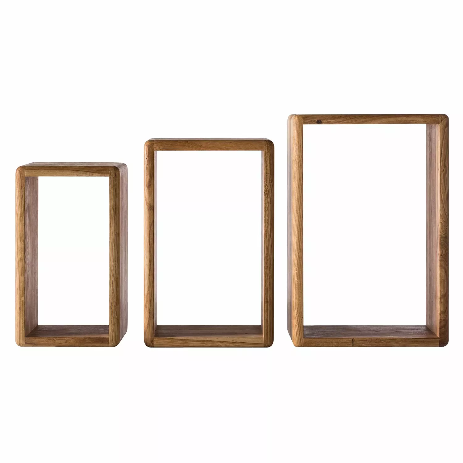 Ars Natura Wandregal Anamur (3er-Set) - Eiche 5 Ars Natura Wandregal Anamur (3er-Set) - Eiche – Bild 3