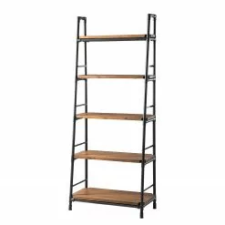 Ars manufacti Regal Atelier III - Akazie massiv / Metall - Akazie Braun / Anthrazit