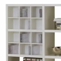 Fredriks Regal Concept VI - Hochglanz Weiß / Eiche Dekor -Büromöbel Verkäufe regal concept vi hochglanz weiss eiche dekor 1994094