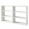 Loftscape Bücherregal Empire - Cremeweiß - Höhe: 112 cm - Breite: 185 cm -Büromöbel Verkäufe regal concept xiiiv weiss 185 cm 3495317