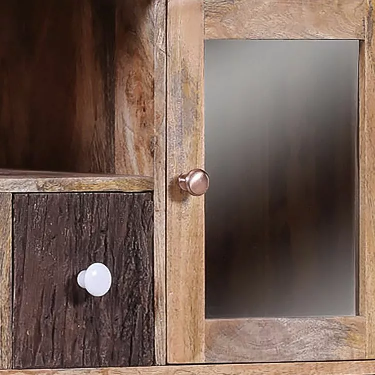 Ars manufacti Regal Curenna I - Mango teilmassiv - Mango / Braun 8 Ars manufacti Regal Curenna I - Mango teilmassiv - Mango / Braun – Bild 6