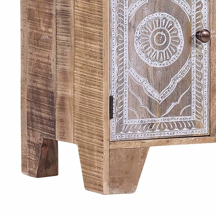 Ars manufacti Regal Curenna I - Mango teilmassiv - Mango / Braun 9 Ars manufacti Regal Curenna I - Mango teilmassiv - Mango / Braun – Bild 7