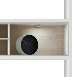 Loftscape Regal Emporior I - Weiß / Eiche Sonoma Dekor - Mit Beleuchtung -Büromöbel Verkäufe regal emporior i weiss sonoma eiche dekor 289565