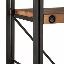 Ars manufacti Regal Manchester II - Akazie massiv / Metall - Akazie / Anthrazit -Büromöbel Verkäufe regal manchester ii akazie massiv metall 4873128