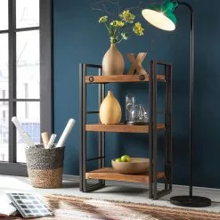 Ars manufacti Regal Manchester III - Akazie massiv / Metall - Akazie / Anthrazit 18 Ars manufacti Regal Manchester III - Akazie massiv / Metall - Akazie / Anthrazit -Büromöbel Verkäufe regal manchester iii akazie massiv metall 2953537