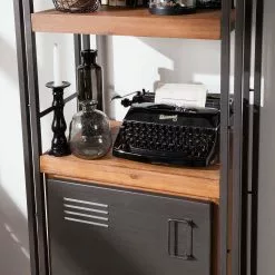 Ars manufacti Regal Manchester V - Akazie teilmassiv / Metall - Akazie / Anthrazit 27 Ars manufacti Regal Manchester V - Akazie teilmassiv / Metall - Akazie / Anthrazit -Büromöbel Verkäufe regal manchester v akazie massiv metall akazie anthrazit 4877320