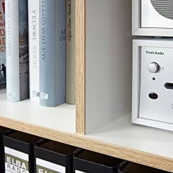 Germania Regal Neston I - Matt Weiß / Eiche Sanremo Dekor 10 Germania Regal Neston I - Matt Weiß / Eiche Sanremo Dekor -Büromöbel Verkäufe regal neston i supermatt weiss eiche sonoma dekor 637718