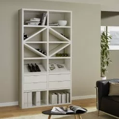 Fredriks Regal Concept I - Weiß -Büromöbel Verkäufe regal rodos i weiss 1890326