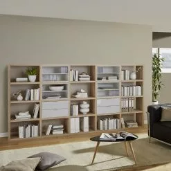 Fredriks Regal Concept II - Eiche Dekor -Büromöbel Verkäufe regal rodos ii eiche dekor 1890374