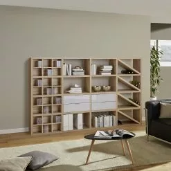 Fredriks Regal Concept II - Eiche Dekor -Büromöbel Verkäufe regal rodos ii eiche dekor 1890378