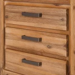 Ars Natura Regal Toumanar - Akazie teilmassiv - Akazie Sand -Büromöbel Verkäufe regal toumanar akazie teilmassiv akazie sand 3627333