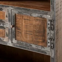 Ars manufacti Regal Wharton II - Akazie teilmassiv / Stahl -Büromöbel Verkäufe regal wharton ii mango teilmassiv stahl 5212224