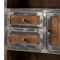 Ars manufacti Regal Wharton II - Akazie teilmassiv / Stahl -Büromöbel Verkäufe regal wharton ii mango teilmassiv stahl 5212232