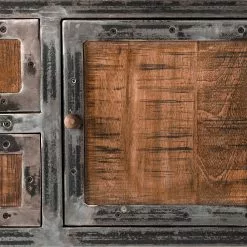 Ars manufacti Regal Wharton II - Akazie teilmassiv / Stahl -Büromöbel Verkäufe regal wharton ii mango teilmassiv stahl 5212240