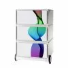 EasyOffice by Paperflow Rollcontainer easyBox Abstrait - Mehrfarbig