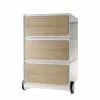 EasyOffice by Paperflow Rollcontainer easyBox I - Weiß / Buche -Büromöbel Verkäufe rollcontainer easybox i weiss beige 1595742