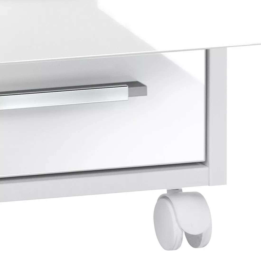 Rollcontainer Merit II - Alpinweiß / Hochglanz Weiß 7 Rollcontainer Merit II - Alpinweiß / Hochglanz Weiß – Bild 5