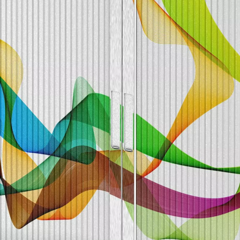 EasyOffice by Paperflow Rollladenschrank easyOffice Abstrait I - Mehrfarbig 4 EasyOffice by Paperflow Rollladenschrank easyOffice Abstrait I - Mehrfarbig – Bild 2