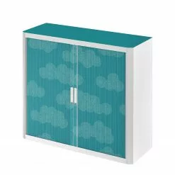 EasyOffice by Paperflow Rollladenschrank easyOffice Enfants - Petrol