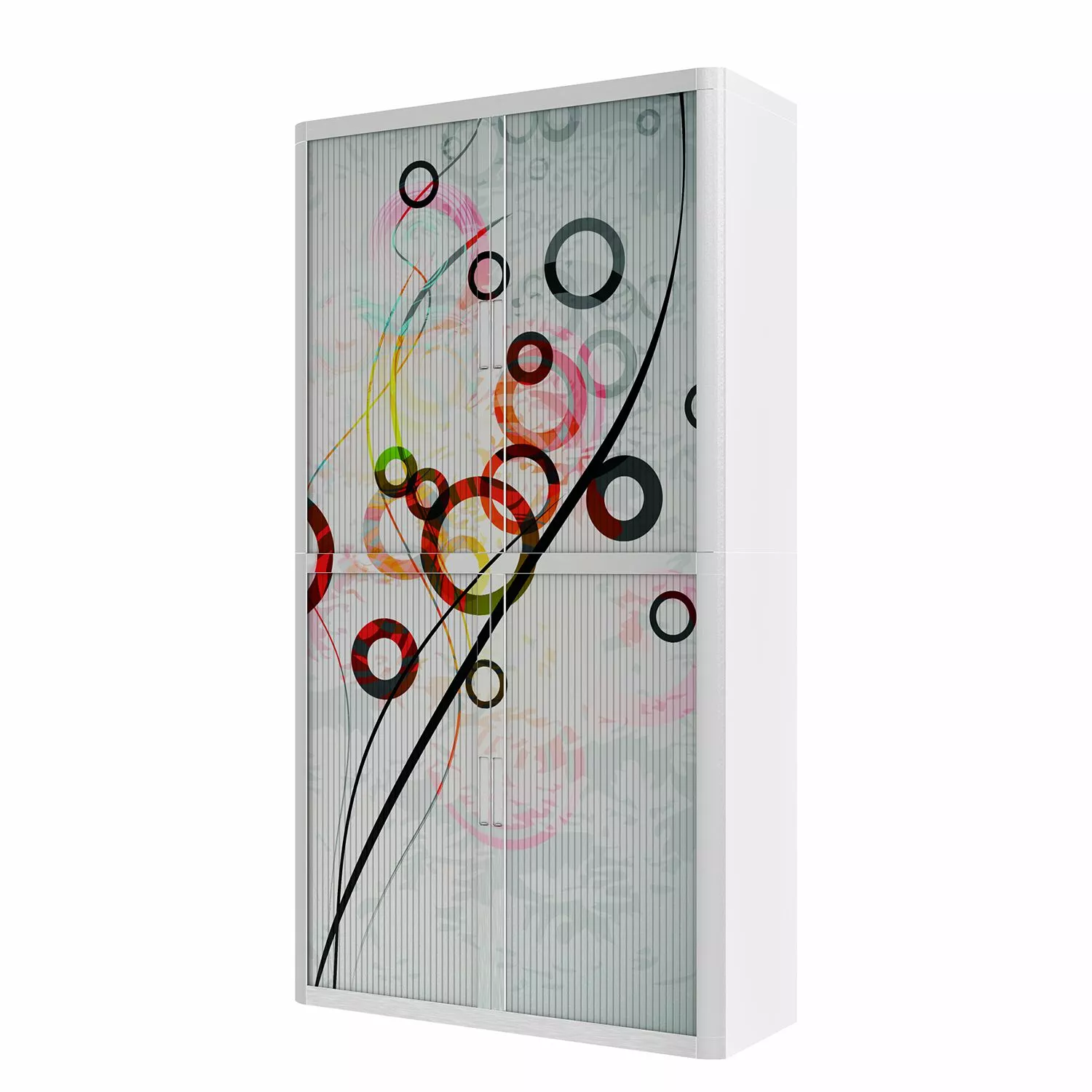 EasyOffice by Paperflow Aktenschrank easyOffice Geometrique II - Höhe: 204 cm 3 EasyOffice by Paperflow Aktenschrank easyOffice Geometrique II - Höhe: 204 cm