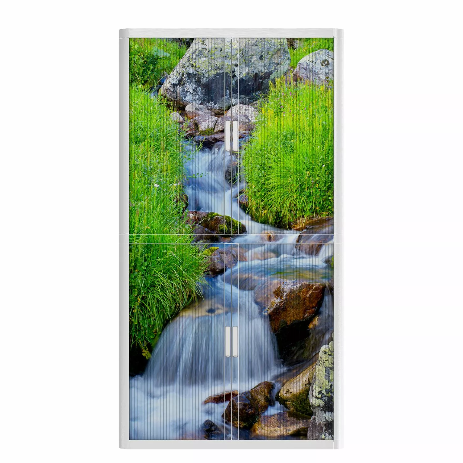 EasyOffice by Paperflow Rollladenschrank easyOffice Nature III - Grün 5 EasyOffice by Paperflow Rollladenschrank easyOffice Nature III - Grün – Bild 3