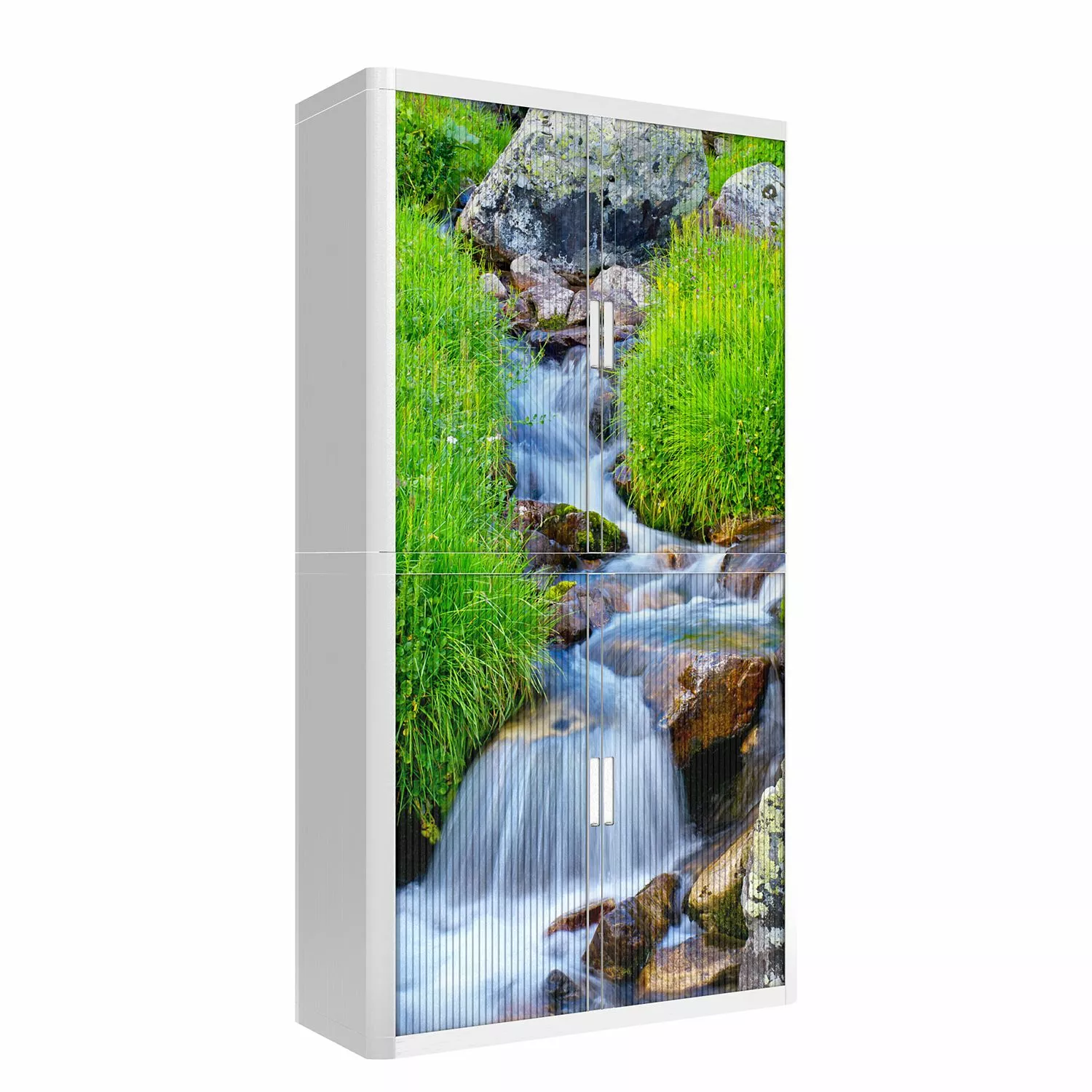 EasyOffice by Paperflow Rollladenschrank easyOffice Nature III - Grün 6 EasyOffice by Paperflow Rollladenschrank easyOffice Nature III - Grün – Bild 4