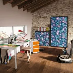 EasyOffice by Paperflow Rollladenschrank easyOffice - Papier Peints XII - Dunkelblau -Büromöbel Verkäufe rollladenschrank easyoffice papier peints xii dunkelblau 3512425