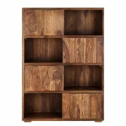 Ars Natura Schiebetürenregal Trangle - Sheesham massiv -Büromöbel Verkäufe schiebetuerenregal trangle sheesham massiv 702706