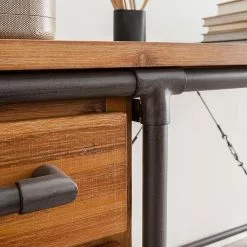 Ars manufacti Schreibtisch Atelier - Akazie teilmassiv / Metall - Akazie / Schwarz 30 Ars manufacti Schreibtisch Atelier - Akazie teilmassiv / Metall - Akazie / Schwarz -Büromöbel Verkäufe schreibtisch atelier akazie teilmassiv metall 3771336