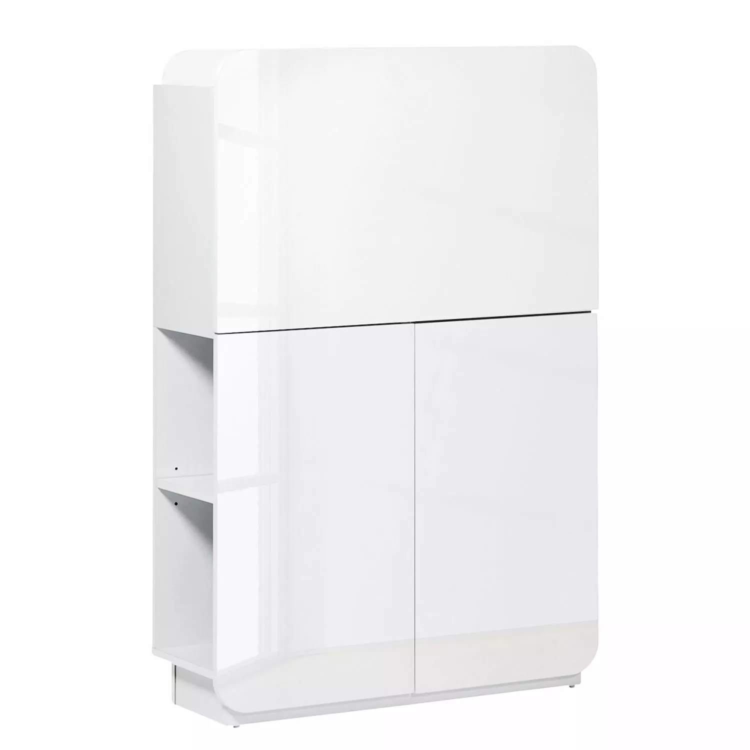 Jahnke Sekretär CU Culture MC - Hochglanz Weiß / Weiß 7 Jahnke Sekretär CU Culture MC - Hochglanz Weiß / Weiß – Bild 5