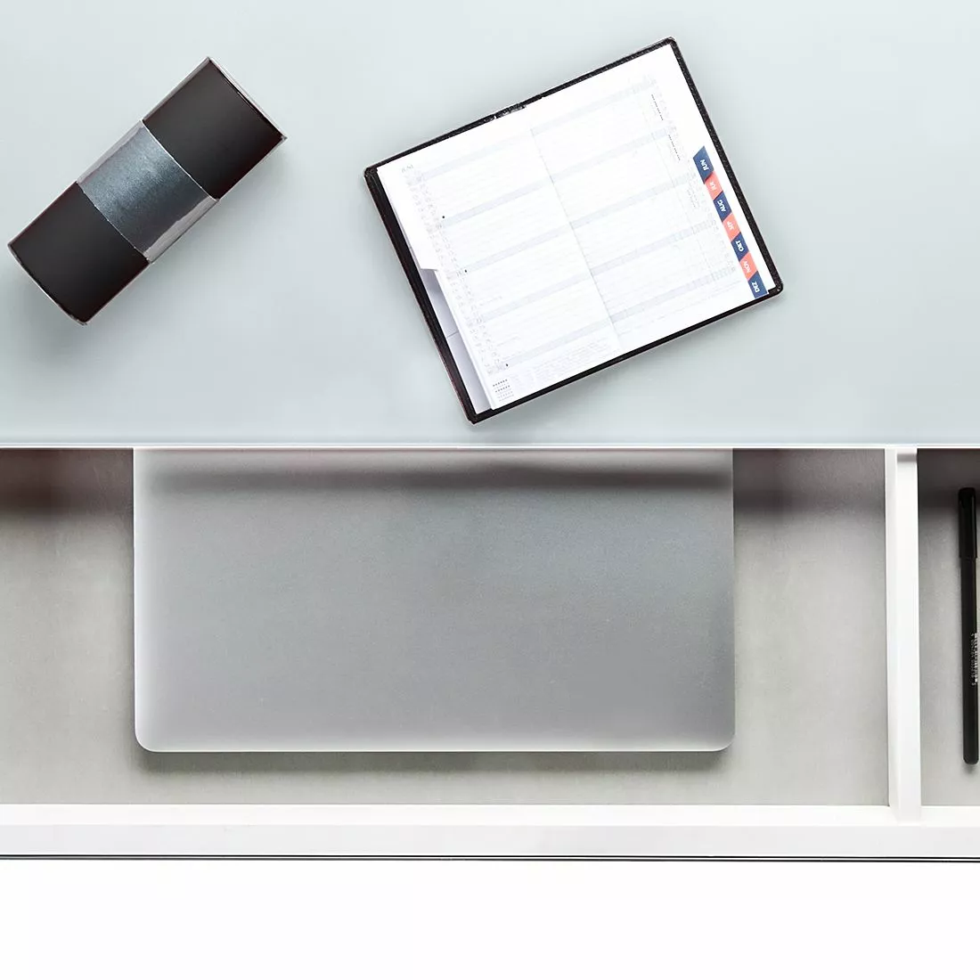 Maja Möbel Schreibtisch Dahoff I - Weiß 5 Maja Möbel Schreibtisch Dahoff I - Weiß – Bild 3