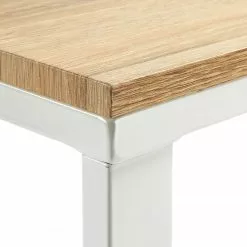 Fredriks Schreibtisch Fertilia - Pappel Dekor / Weiß 7 Fredriks Schreibtisch Fertilia - Pappel Dekor / Weiß -Büromöbel Verkäufe schreibtisch fertilia pappel dekor metall beige weiss 4210548