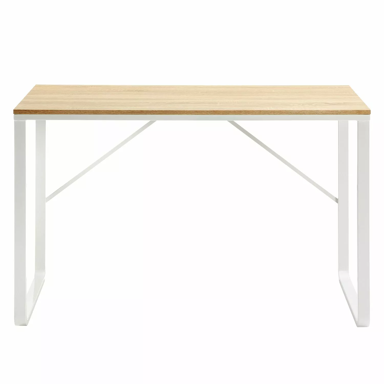 Fredriks Schreibtisch Fertilia - Pappel Dekor / Weiß 4 Fredriks Schreibtisch Fertilia - Pappel Dekor / Weiß – Bild 2