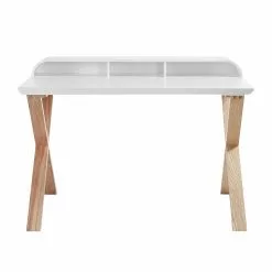 Mørteens Schreibtisch Kenmare - Matt Weiß / Esche -Büromöbel Verkäufe schreibtisch kenmare 1345154