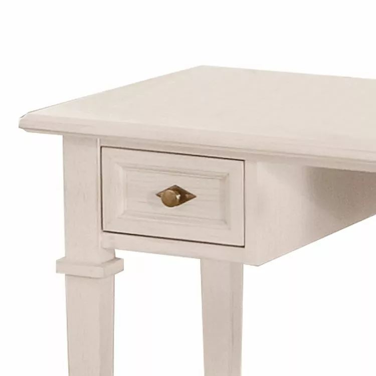 Ridgevalley Schreibtisch La Carlotta - Pinie massiv - Creme 5 Ridgevalley Schreibtisch La Carlotta - Pinie massiv - Creme – Bild 3