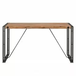 Ars manufacti Schreibtisch Manchester I - Akazie massiv/Metall -Büromöbel Verkäufe schreibtisch manchester i akazie massiv metall 4875448