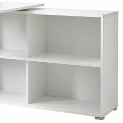 Germania Schreibtisch Mingle - Weiß/Eiche Sonoma Dekor -Büromöbel Verkäufe schreibtisch mingle weiss eiche sonoma dekor 5029280