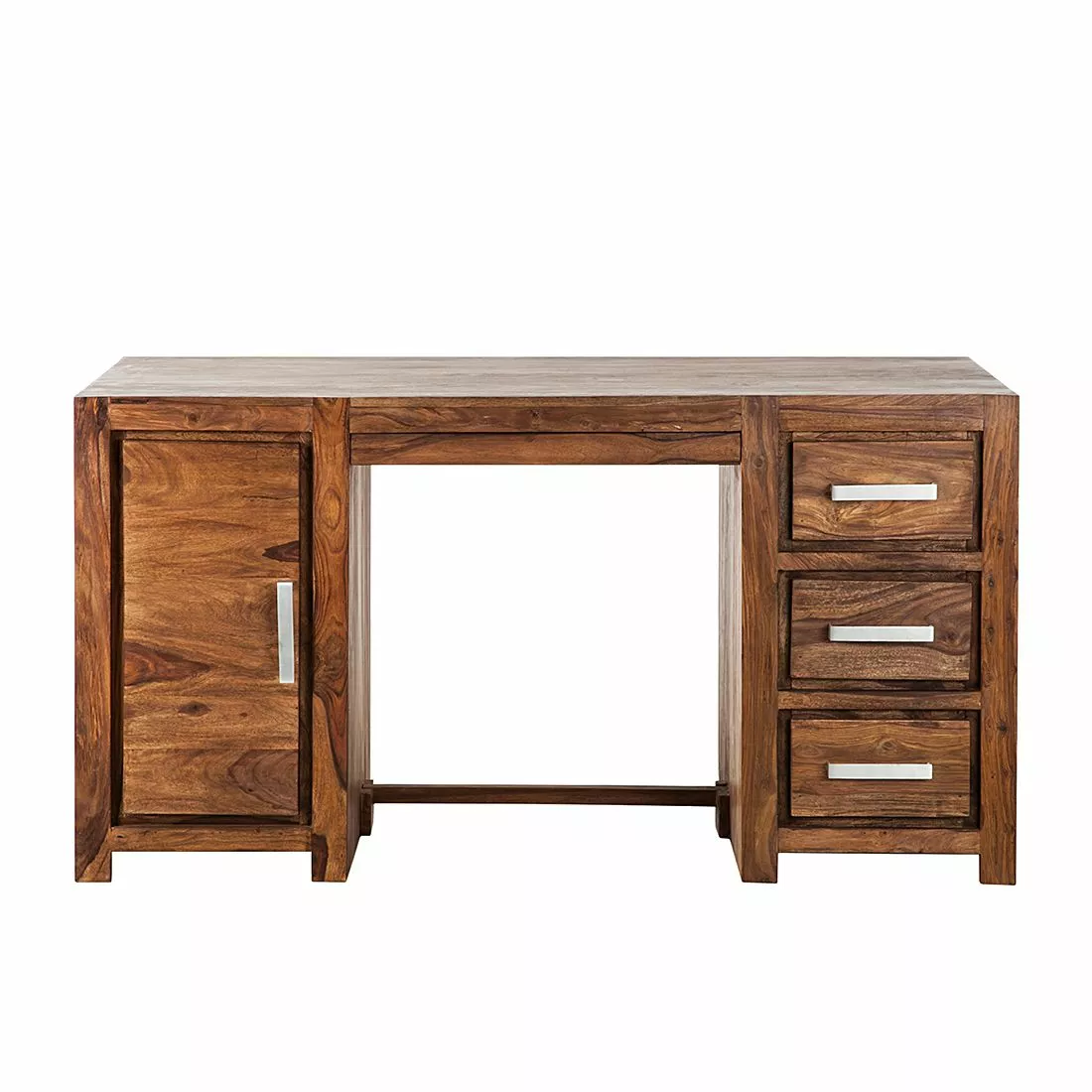 Ars Natura Schreibtisch Ohio - Sheesham massiv - gewachst 5 Ars Natura Schreibtisch Ohio - Sheesham massiv - gewachst – Bild 3