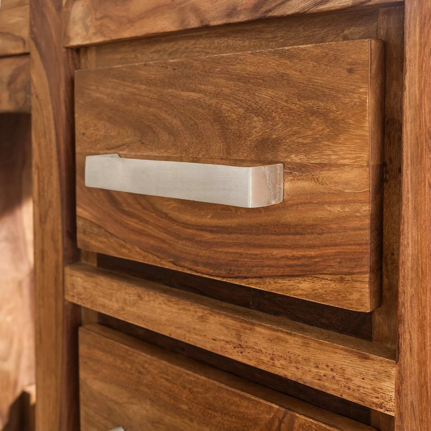 Ars Natura Schreibtisch Ohio - Sheesham massiv - gewachst 11 Ars Natura Schreibtisch Ohio - Sheesham massiv - gewachst – Bild 9