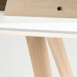 Studio Copenhagen Schreibtisch Stave II - Eiche teilmassiv -Büromöbel Verkäufe schreibtisch stave ii eiche teilmassiv weiss eiche hell 5163680