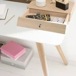 Studio Copenhagen Schreibtisch Stave II - Eiche teilmassiv -Büromöbel Verkäufe schreibtisch stave ii eiche teilmassiv weiss eiche hell 5163684