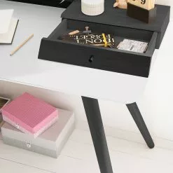 Studio Copenhagen Schreibtisch Stave II - Eiche teilmassiv -Büromöbel Verkäufe schreibtisch stave ii eiche teilmassiv weiss eiche schwarz 5150280